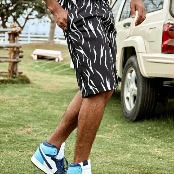 Men's graphic shorts - Picture 4 of 8